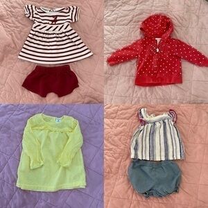 6 month girl clothes bundle